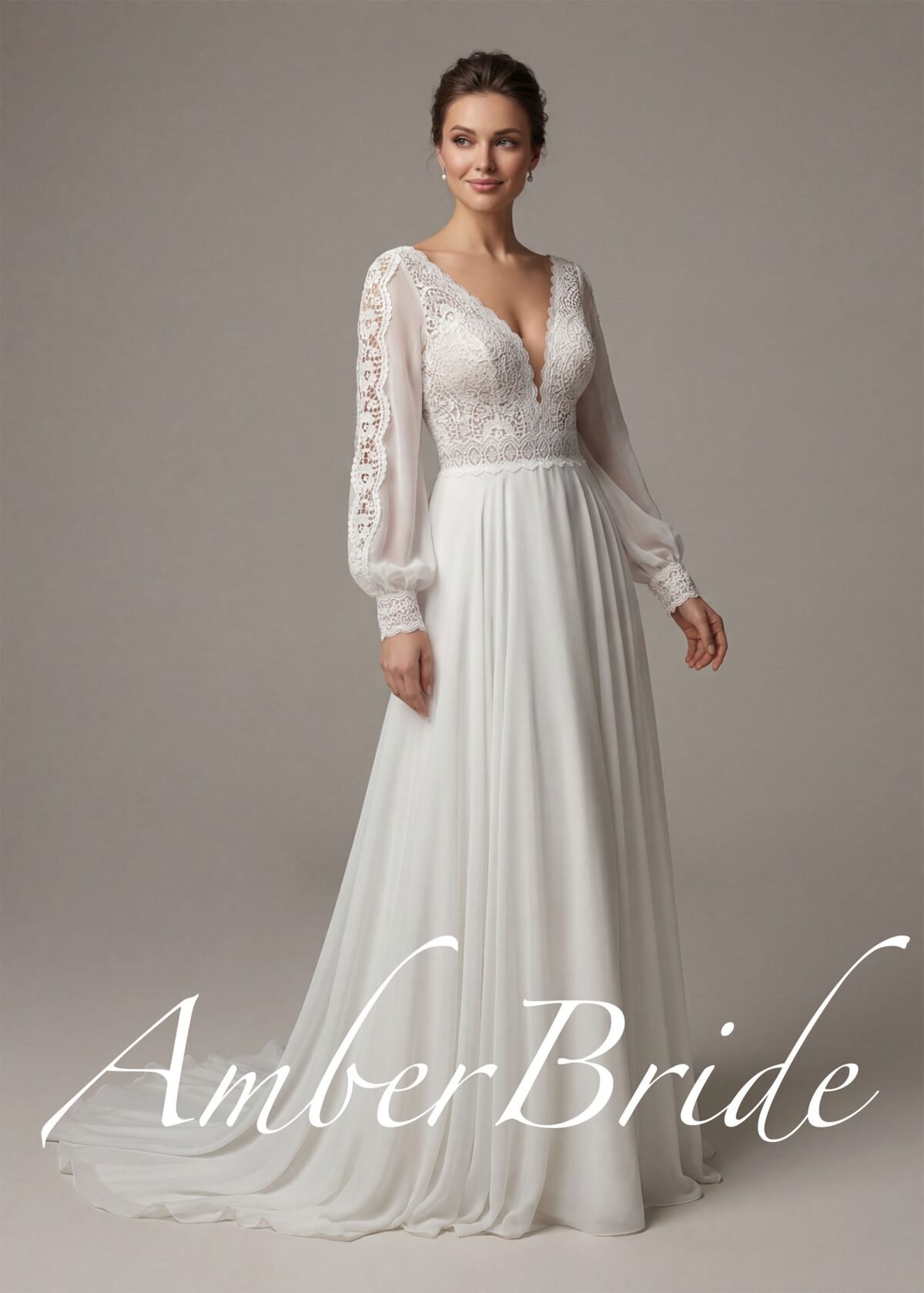 Bohemiška vestuvinė suknelė su korsetu